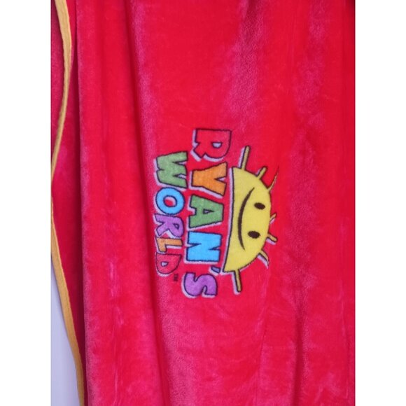 Ryans World Super Blanky Throw Blanket Orange Fleece Super Soft - Picture 7 of 7